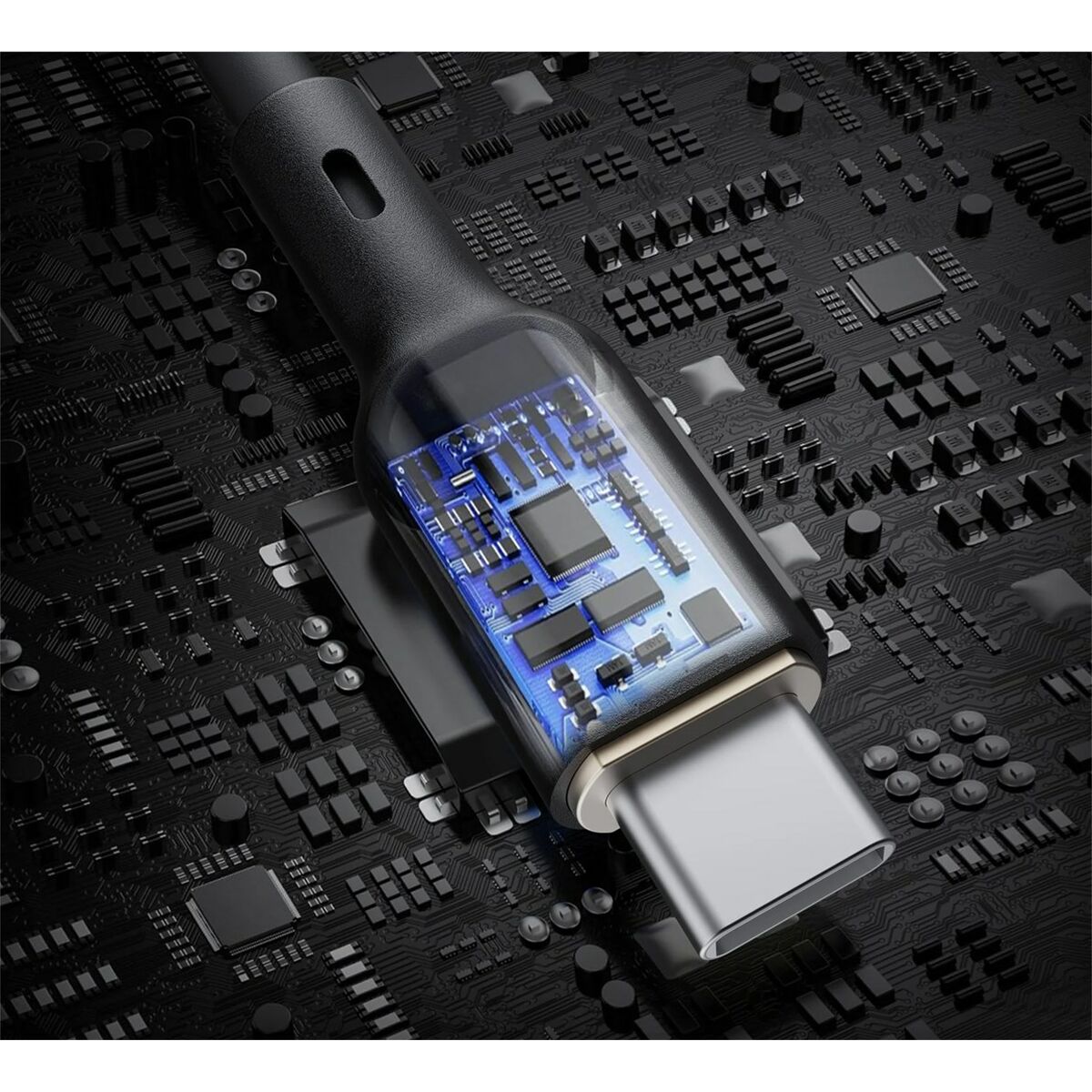 USB-кабель Aukey CB-SCC241 Чёрный 1 m 240 W